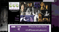 Desktop Screenshot of 3peacestudios.com